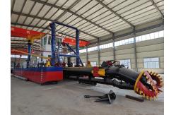 China Dredging 10m Depth Small Sand Dredging Ship With Cummins Marine Engine supplier