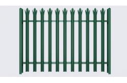 China Steel Palisade Wire Mesh Fence Panels High Security Powder Coated Surface supplier