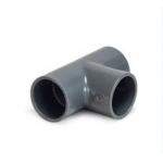 Silver Reducing Tee Fitting High-Temperature Performance 400°F Rating for sale