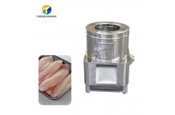 China Alterable Blades Scales Flaking Fish Processing Machine Industrial SS Fish Scales Shelling supplier