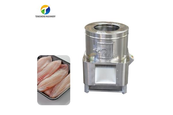 Alterable Blades Scales Flaking Fish Processing Machine Industrial SS Fish Scales Shelling