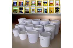 China Industrial White Lubricant Bucket Square/Round/Rectangle 20L Capacity PP/HDPE Oil Container supplier