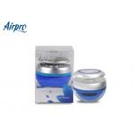 Professional Oil Based Gel Perfume Car Air Freshener Fresh Waters Blue Color for sale