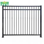 Hot Sell Wholesale Wrought Picket Top Steel Tubular Fence Garden 6 Ft Tall Durable Prefabricated Durable for sale