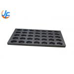 RK Bakeware China Foodservice Nonstick Square Muffin Baking Tray Crown Muffin Pan