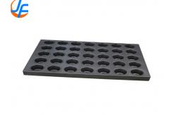 China RK Bakeware China Foodservice Nonstick Square Muffin Baking Tray Crown Muffin Pan supplier