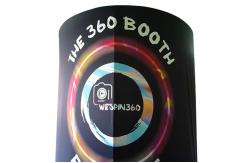 China Tension Fabric Led Backdrop Wall Circular Video Wall Backdrop supplier