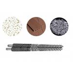 30mm Bimetallic Nitrided Conical Twin Screws Spare Parts for sale