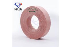 China customizable glass edge processing tools  Spiral wool Wheels felt  polishing disc supplier