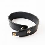 Leather Wristband USB Flash Drive 20MB/S Reading Speed With Custom Logo Support for sale