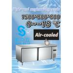 240V 60Hz 2 Door Upright Commercial Freezer Low Noise With High Efficiency for sale