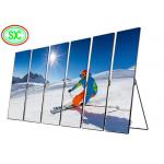 Smart P2 Thin LED Poster Display 640mmx1920mm Cabinet Size For Shopping Malls for sale