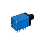 RV97 Motorized Rotary Potentiometer Horizontal Quad Gang Unequal Foot Distance 2.5*5.0mm Sealed Plastic Shaft Volume Control for sale