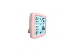 China Indoor Temperature And Humidity Gauge Hygrometer Monitor Bedroom Basement supplier