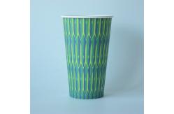 China Disposable 12oz 430ml Single Paper Cup PLA Coating Eco-Friendly supplier