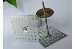 China 75mm Insulation Hangers With Perforated Base Fixing Insulation Material To Wall & Ceiling supplier