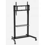 Interactive whiteboard stand Portable Moving Trolley cart Smart TV stands 42-86 inch for sale