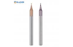 China Carbide Micro End Mills And Short Flute Length Various Materials Machining supplier