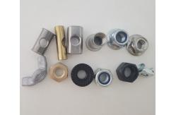 China Nylon Insert Hex Coupling Nuts M4 M5 M6 M8 M10 M12 supplier