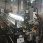 380V 3 Phase Mattress Spring Coiling Machine Assemble Wire Drawing Spring Bed Net