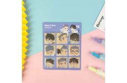 China Transparent Crystal 3D Cartoon Stickers Self Adhesive Custom Cartoon Stickers supplier