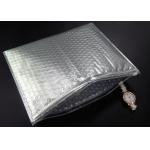 8x12'' Container Loads Sea shipping Metallic Foil Padded Envelope Mailers Postage Zipper Bubble Bag for sale