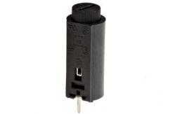 China Cylindrical Vertical 5x20mm PCB Fuse Holder Block 10A 250VAC With Terminal Pitch 10mm supplier