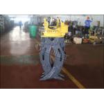 ZX60 Mini Excavator Rotating Grapple Hydraulic Timber Grappling Attachment