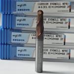 MPB2 Solid Carbide Ball Nose End Mill 2 Flutes HRC55-HRC60 R0.5-10 6mm Φ6.0 R3.0 X12x6Dx50mm AlCr Coating For Timely Delivery for sale