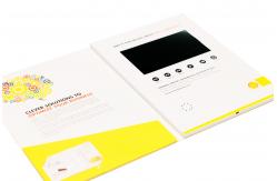 China CMYK Offset Printing Video Brochure Cards Customized supplier