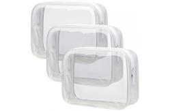 China High quality Multi-functional durable clear waterproof toiletry bags cosmetic bag supplier