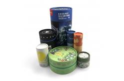 China Printed Paper Tube Food Packaging With Matt Lamination Customizable Design supplier