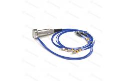 China 2 - 7 Circuits Fiber Optic Slip Rings IP60 With Stainless Steel Housing Material supplier