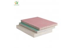 China ‌Industrial Water Resistant Gypsum Plaster Board 12mm Ceiling Cladding Fiberglass Mesh Edges supplier