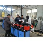 Double Screw Plastic Pipe Extrusion Line / PVC Pipe Extrusion Machine With ABB Inverter