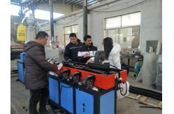 China Double Screw Plastic Pipe Extrusion Line / PVC Pipe Extrusion Machine With ABB Inverter supplier