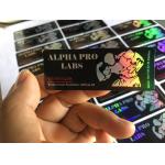 Rolls / Sheets Packaging 10ml Vial Labels Hologram Waterproof Durable for sale