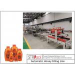 PLC Control Honey Jar Filling Line Automatic Liquid Filling Line GMP Standard