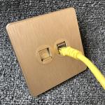 Computer Broadband Network Information Terminal RJ45 Socket / Telephone Wall Socket