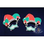 Metal Enamel Carnival Lapel Pin Badges No Minimum Order For Football Event Eco Friendly for sale
