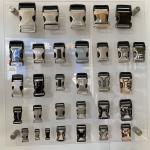 20-150g Bag Making Accessories , Anti Oxidation Plastic Buckle Clip for sale