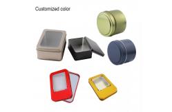China Empty Custom 10g Silvery Metal Cosmetic Jar Sliding Tin Solid Perfume Tin Container supplier