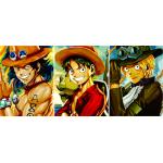 Custom Printing 3D Lenticular Poster PET Image High Definition ONE PIECE ANIME for sale