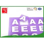 Reusable Die Cut  Alphabet Letters , self adhesive  dots With Printing Words for sale