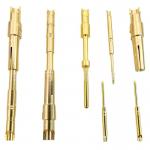 Customized Part Spring Loaded Electrical Contact Pin/Plunger Barrel /Brass Gold Pogo Pin for sale