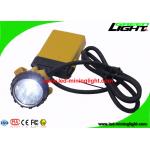 10.4Ah Portable Mining Cap Lights , Rechargeable High Beam Miners Helmet Light for sale