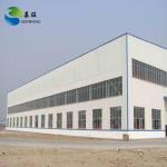 Hot Dip Galvanizing Carbon Steel Structural Building with Steel Truss and Steel Sheet for sale