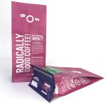 Aluminum Foil VMPET BPA free Side Gusset Bags 400ml With Valve for sale