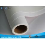 410Gsm Inkjet Printing Canvas Roll , Water Resistant Printable Canvas Paper Roll