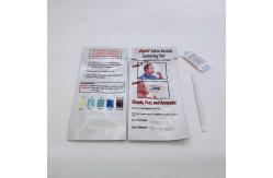 China INVBIO Personal One Step Saliva Alcohol Test Strip 25 Strips / Box supplier